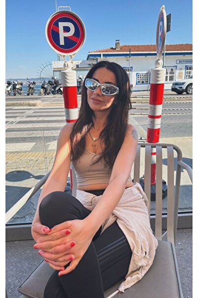 By Design Sunglasses Uzay Gri Spor Tarz Aynalı Unisex Güneş Gözlüğü Ada18