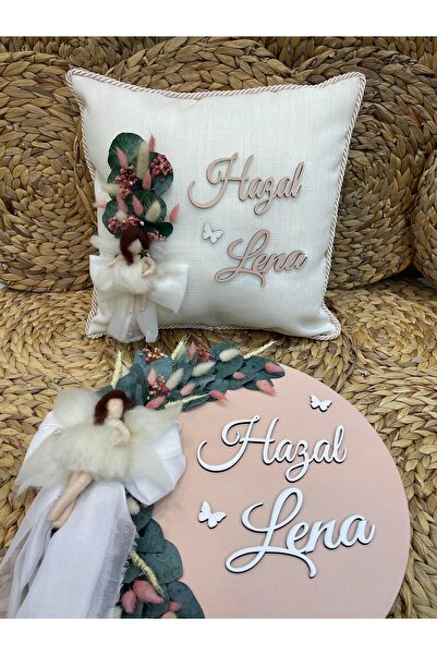 KRVTASARIM KIZ BEBEK KAPI SÜSÜ & YASTIĞI