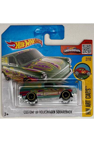 HOT WHEELS HotWheels Custom 69 Volkswagen Squareback - 2016 Serisi - 1/64 Ölçek