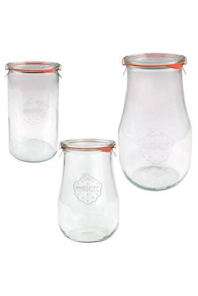 Weck Xl Glass Jar Set