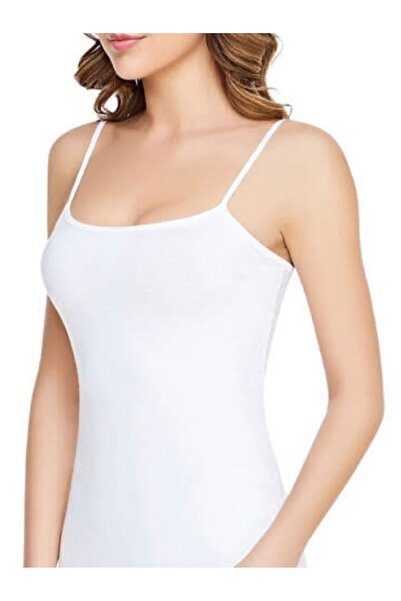 GÜMÜŞ Pachet de 6 maiouri pentru femei cu bretele din sfoară