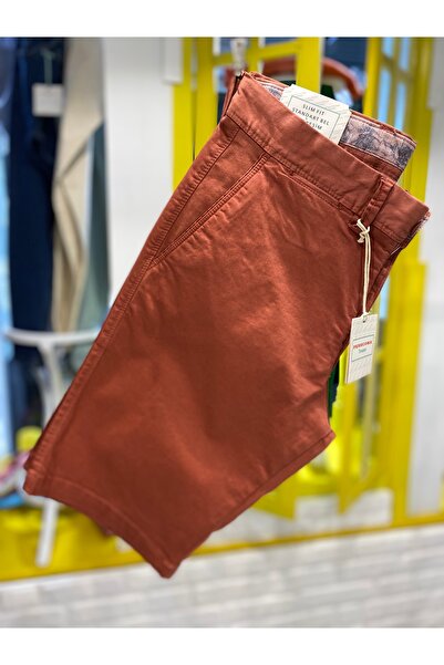 Perecoma Corcotti ŞORT SLİM FİT %100 PAMUK COTTON LİKRALI