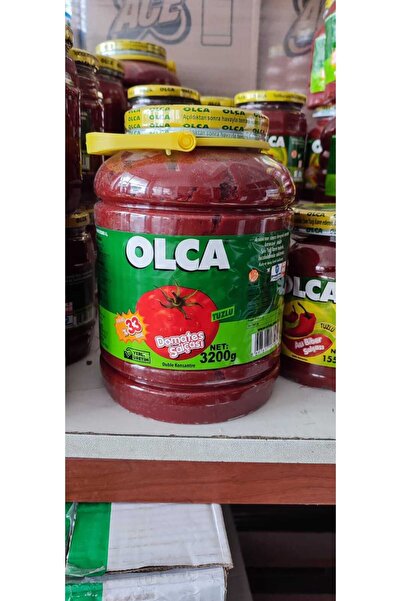 Olca Domates Salçası 3200 gr Pet Kavanoz 33 Brix (2 ADET)