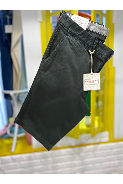 Perecoma Corcotti ŞORT SLİM FİT %100 PAMUK COTTON LİKRALI