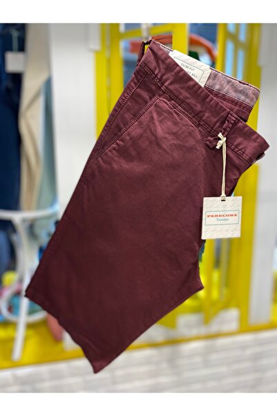 Perecoma Corcotti ŞORT SLİM FİT %100 PAMUK COTTON LİKRALI