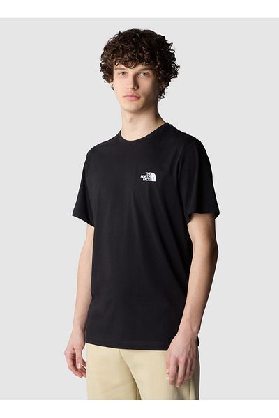 THE NORTH FACE Ανδρικό μπλουζάκι με στάμπα με μαύρο λαιμόκοψη - NF0A894ZJK31_M Biner Graphic 4 TEE