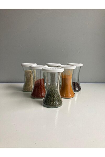 Weck 200 Ml Deli Kavanoz Baharatlık Set Beyaz Kapak 6 Adet