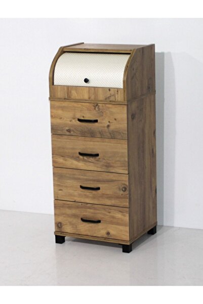 MOBİLYA SARAYI Çekmeceli Kiler Dolabı Ekmeklik