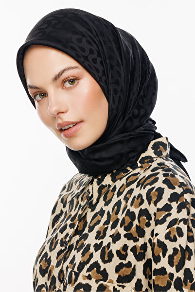 Mooncorn Μεταξένιο ζακάρ μονόχρωμο κασκόλ