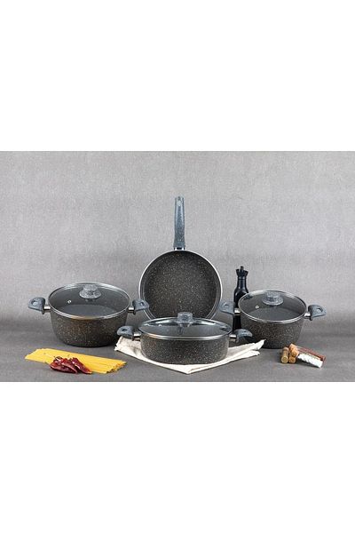 Evse 7 Piece Set - Granite Pot
