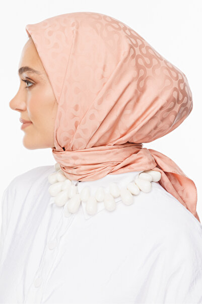 Mooncorn Moon Patterned Silky Jacquard Scarf