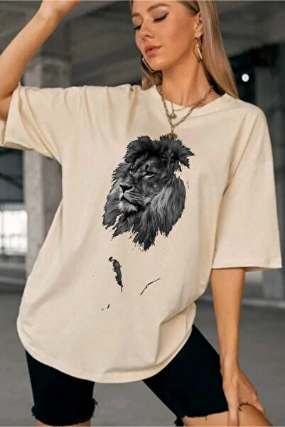 oneagılyazı Tricou cu model de leu
