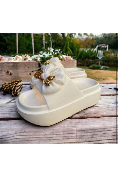 Hızlı Al High Sole - Daily Use Suitable Slippers for Beach, Pool, Sea, Garden