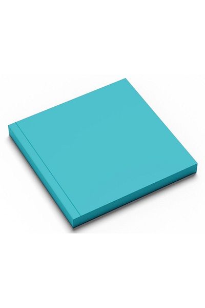 Planneradair Turquoise Pastel Block Note Paper 8X8