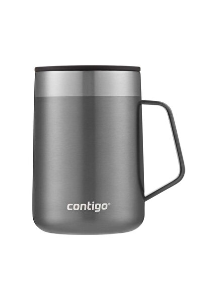Contigo Streeterville ThermaLock Vakumlu Termos Kupa 420 ml Koyu Gri