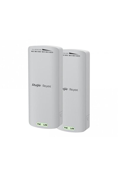 RUIJIE REYEE Ruıjıe Reyee RG-EST100-E Outdoor 300 Mbps 2.4 Ghz 2Lİ Paket Noktadan Noktaya Dış Mekan Access Point