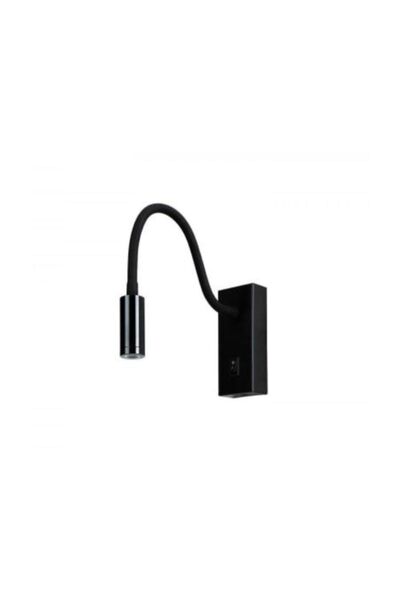 AKDENİZ AYDINLATMA ELEKTRİK MALZEMELERİ Reading Lamp Black Color G.light