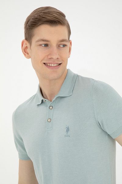 U.S. Polo Assn. 1818097 Model Men's Short Sleeve Knitwear T-Shirt