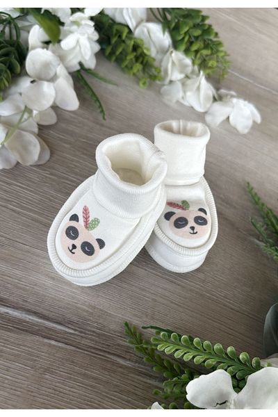 PATSAN Newborn Baby Booties Panda
