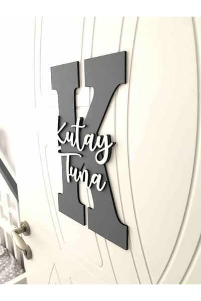 Işıklıtoplardükkanı ÇOCUK VE BEBEK ODASI HARF KAPI VE DUVAR SÜSÜ PANO İSİMLİK