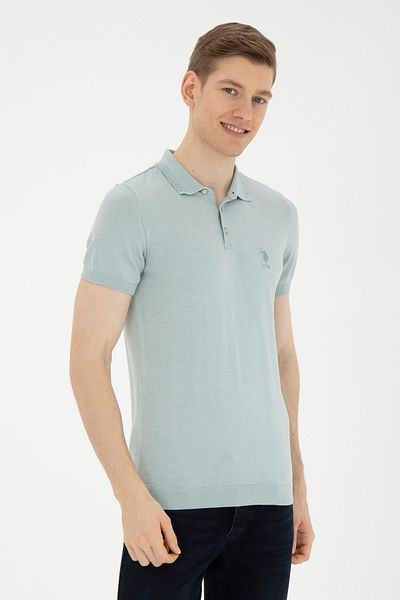 U.S. Polo Assn. 1818097 Model Men's Short Sleeve Knitwear T-Shirt