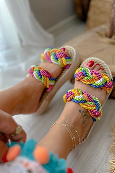 Shoebutik Beige Bergama Slippers