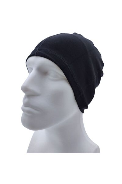 AXE SPORTSWEAR Black Unisex Thin Windproof Thermal Beanie Motorcycle Skiing - Camping Hiking