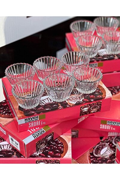 kurt41 12 Adet Cam Mini Sosluk Reçellik Lokumluk Kahve Yanı Ikram Tabağı