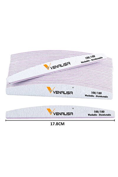 Venalisa 25 Adet 100/180 Kağıt Törpü Protez Tırnak