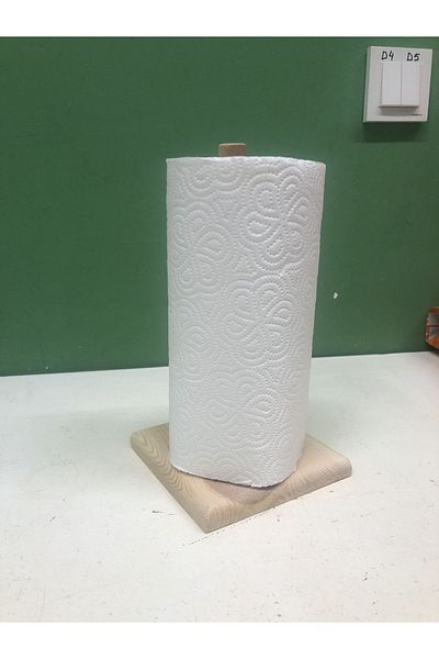 OverPazar Wooden Paper Towel Holder Bathroom Towel Holder Kitchen Towel Holder