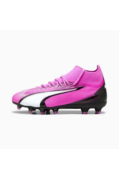 Puma ULTRA PRO FG/AG Jr Pink Kids Football Boots