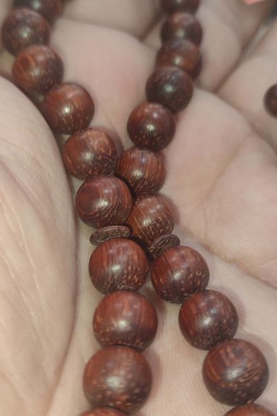 TAŞÇIZADE Blood Tree 9.5 mm Wooden Natural Rosary
