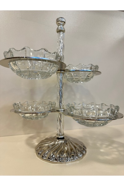 PLUS HOME ÇEREZLİK 4'LÜ KATLI SUNUM