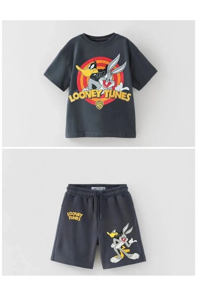 LADİN KİDS Set de pantaloni scurți 100% bumbac, de jos-sus, mărime mare