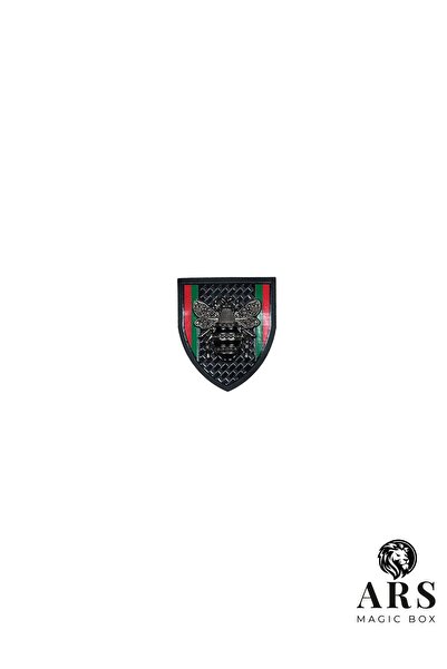 Ars Magic Box ARS Magic Box - Petice adeziv pentru călcat la cald, prosop pentru colegiu și braț, mărime mare (medie pentru braț HV 0,50-91 cm) VIP