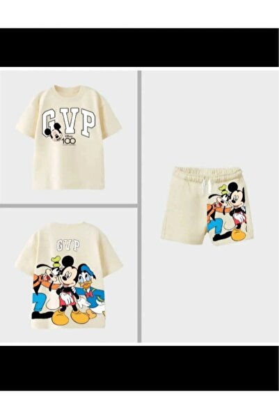 LADİN KİDS LETNJI Oversize set od 100% pamuka, gornji i donji deo, kratke hlače