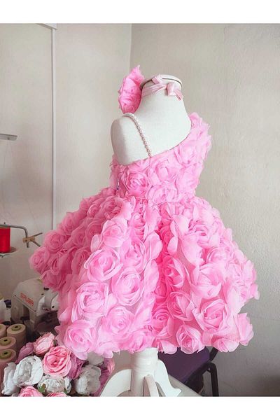RENGARENK Girl's Rose Dress