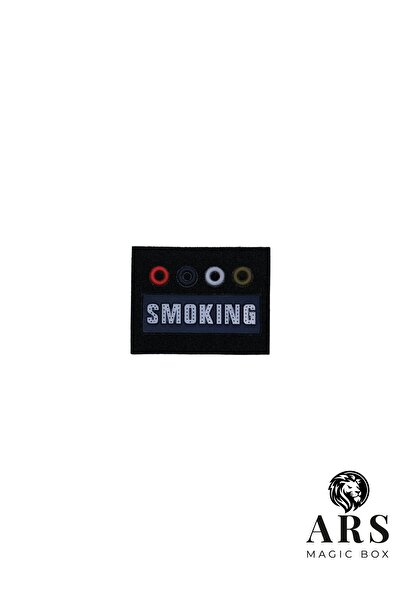 Ars Magic Box ARS Magic Box - Petice adeziv pentru călcat la cald, prosop pentru colegiu și braț, mărime mare (medie pentru braț HV 0,50-91 cm) VIP