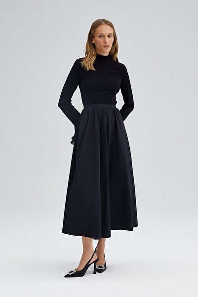 Touché Privé Φούστα Taffeta Flounce