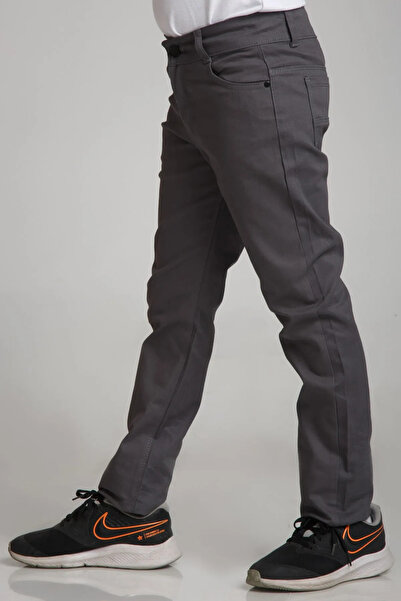 For Pretty Erkek Keten Okul Pantolonu Kanvas Beli ayarlı Lastikli İlkokul-Ortaokul