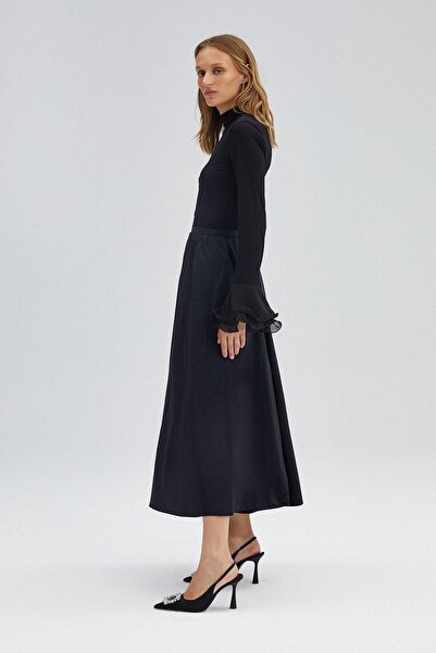 Touché Privé Φούστα Taffeta Flounce