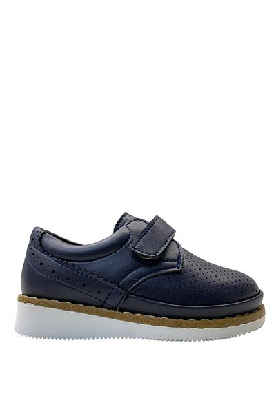 Tuğba Ortopedi Navy Blue Orthopedic Boy's Classic Shoes - 400
