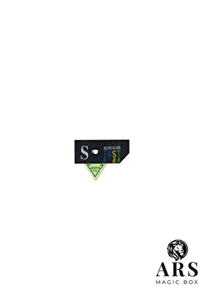 Ars Magic Box ARS Magic Box - Petice adeziv pentru călcat la cald, prosop pentru colegiu și braț, mărime mare (medie pentru braț HV 0,50-91 cm) VIP