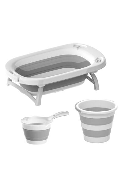 Bebeck Katlanabilir Banyo Seti 3LÜ Set