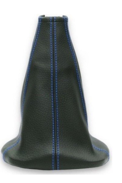 OTOELİT Universal Shift Bellows Suitable for All Vehicles Lace Up Blue Stitched