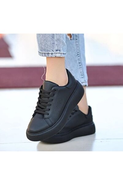 LEYDİ SHOES Μαύρα γυναικεία αθλητικά παπούτσια Benfica