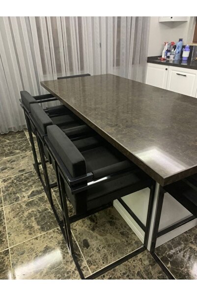 turgutsan mobilya Bar Sandalyesi Mina Modeli Siyah Kumaş 65 Cm Ücret 1 Sandal...