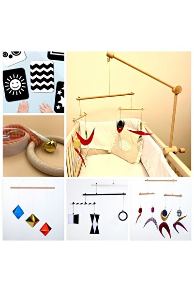 pikukid Montesori Eğitim Seti Ilk Seviye - Dönence Askısı Ile Birlikte