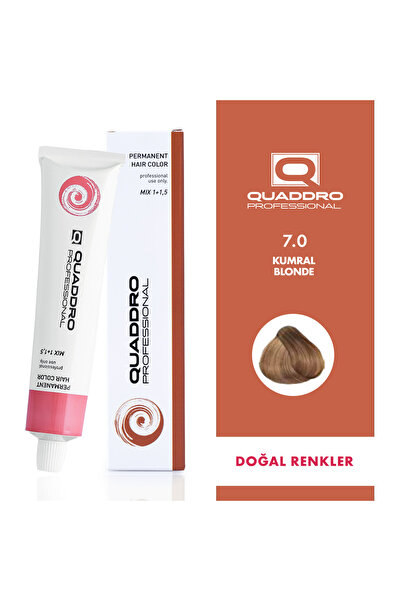Quaddro Professional QUADDRO PORFESSIONEL SAÇ BOYASI 7.0 KUMRAL 100 ML