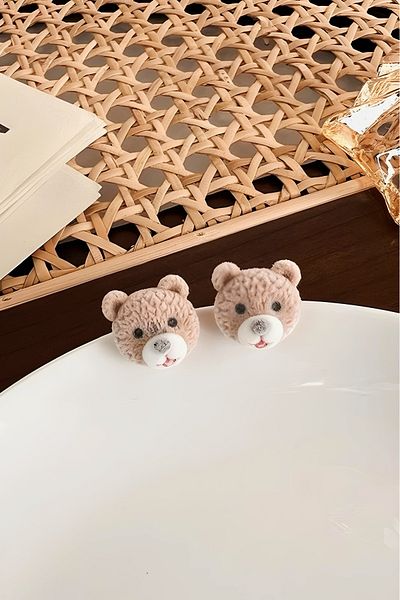 ELMATOLYE Animal Figure Minimal Design Earrings - Women's and Girls' Trend